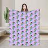 Perry the Platypus Cartoon Duck Plush Blanket Students Flannel Throw Blanket For Couch Chair Warmized Quality Bedspread
