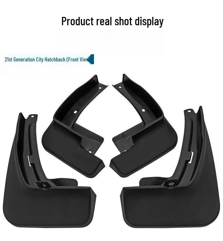 Leather Mud Flaps for 2021 Honda City Hatchback