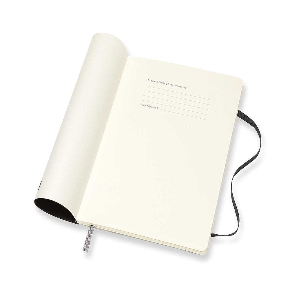 Moleskine 2021 Monthly Planner, 12M, Large, Black, Soft Cover (5 x 8.25)