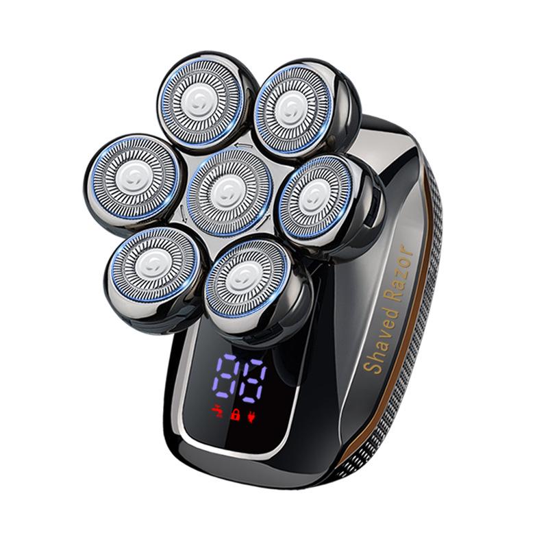 New Intelligent Seven-Blade Electric Hair Clipper & Washable Shaver