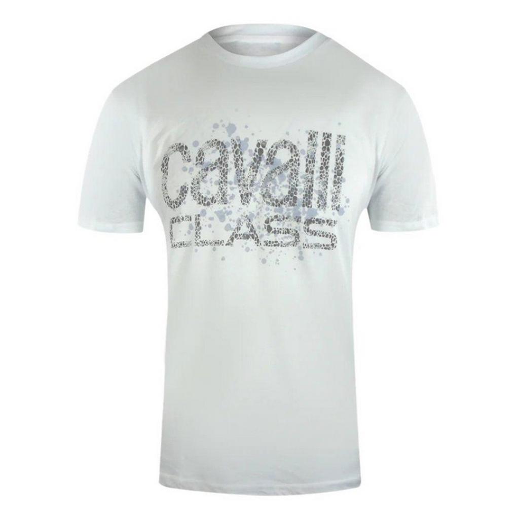 Cavalli Class Mens Spray Logo T-Shirt