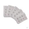 10 Pieces Bra Extender Women Extension Back Strap Clips Nylon Soft