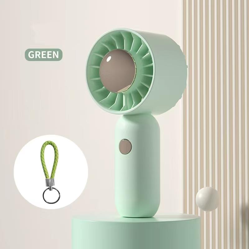 Xiaomi MEET SUN Mini Portable Handheld Cooling Fan USB Rechargeable Silent Desk Fan Small Mute Eyelash Fan for Personal Use