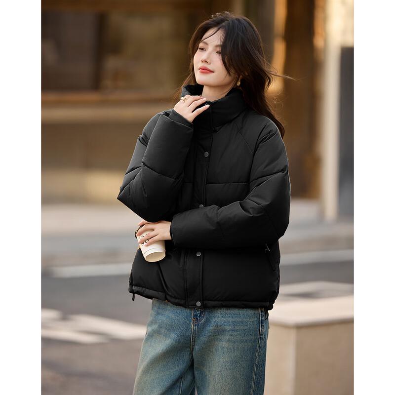 Women's Stand Collar Puffer Jacket
