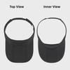 Anti-UV Foldable Sun Visor Hat Adjustable Empty Top Hat Summer Beach Hat  Travel