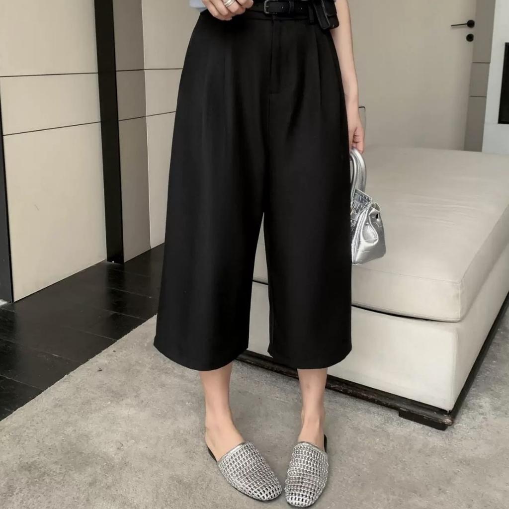 Sheepskin version~ Korean version woven hollow bag head half slippers women's 2025 new summer thick bottom flat bottom sandals outside wear