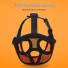 French Bulldog Bichon Anti-Bite Muzzle: Short Snout Pet Face Mask for Puppies and Pugs