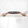 2pcs Contemporary Luxury Handles High-end American-style Handles European Ceramic Knobs  Cabinets