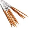 Circular Bamboo & Steel Knitting Needle Set for Hand Knitting Cowl & Cuff Projects