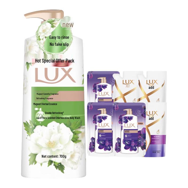 

LUX Mugwort Camellia Moisturizing Bath & Shampoo Set