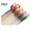 Transluzentes Washi Tape 8 Rollen Set, Dekorative Aufkleber, Ästhetische Unifarbene Tapes Karomuster für Scrapbooking Zubehör, Journaling Junk Journal,