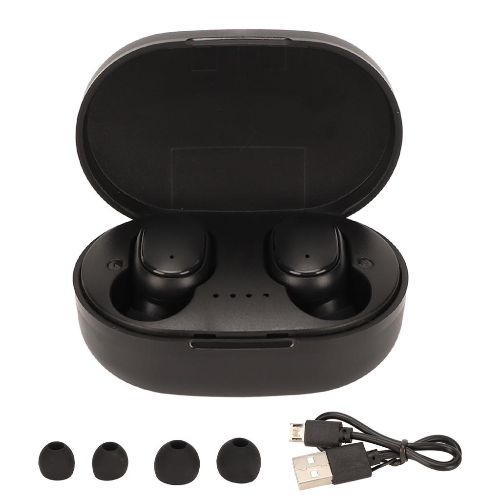 Bluetooth Earbuds Noise Cancelling Stereo IPX7 Waterproof Wireless Earphone with Mic Charging Case for Running Driving