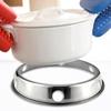 2Pcs Gas Cooker Reversible Support Stainless Steel Stove Rack Wok Ring Pan Stand Pots Holder