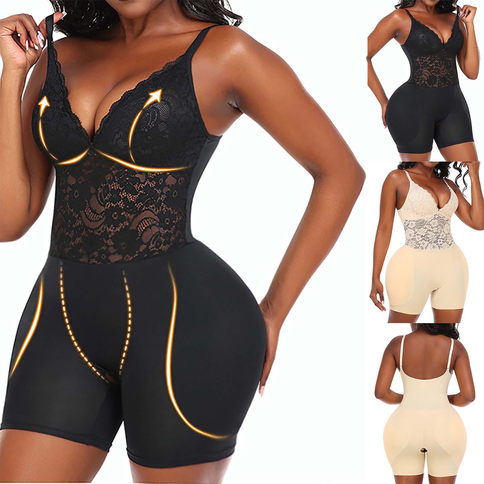 

Женское корректирующее боди с промежностью и кружевом на узких бретелях L бежевый