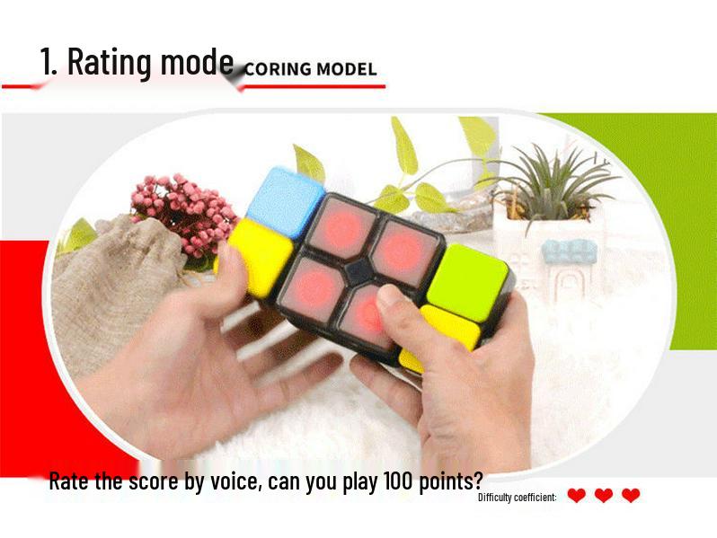 Cross-Border Music Magic Cube Flipslide Handheld Game