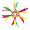 Rainbow EVA High Elastic Badminton and Beach Tennis Set with Bouncing Ball and Shuttlecock