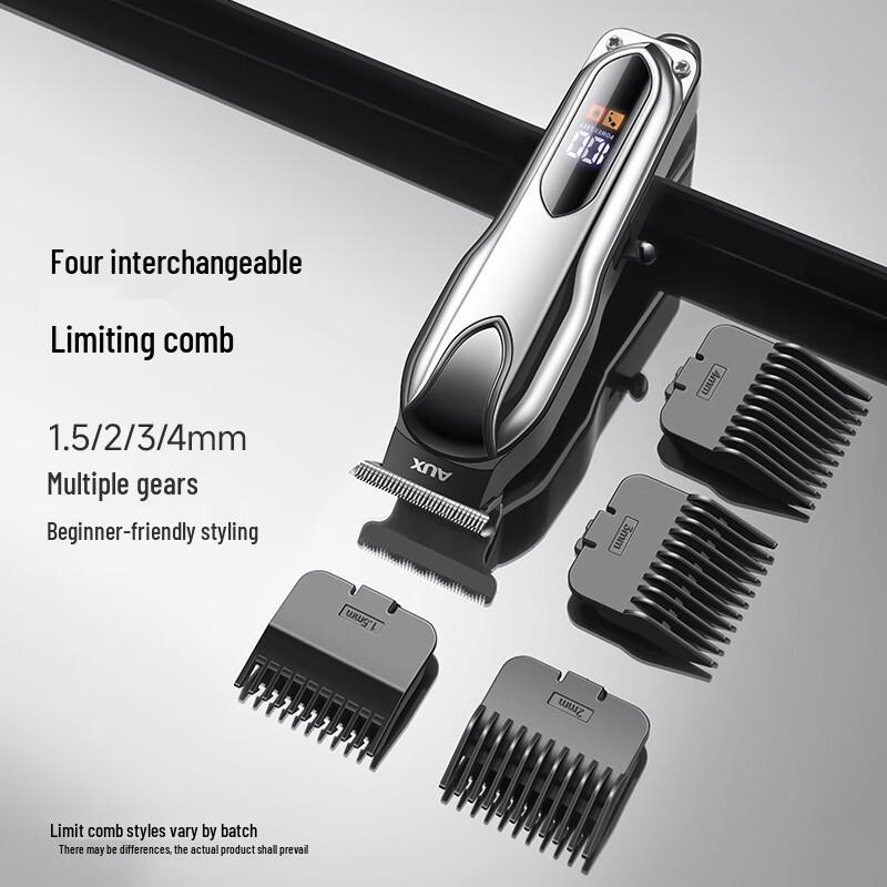 AUX Cordless Digital Hair Clipper CN plug (adapter included)