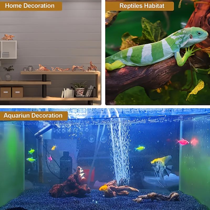 1 Stück Zufälliger Stil Natürliches Sinkendes Treibholz für Aquarium Fischbecken Dekoration Holz Wasserpflanzen Landschaftsdekoration