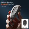 Interior Mouldings 3 Buttons Car Key Case For Hyundai Tucson Santa Fe Rena Sonata Elantra Creta I10 I30 I40 Solaris Accent Cover