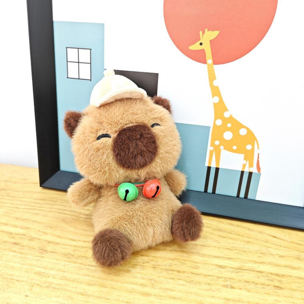 Elephant Panda Plush Toy Raccoon Rabbit Plush Doll Hat Capybara Doll  Kids Birthday Christmas