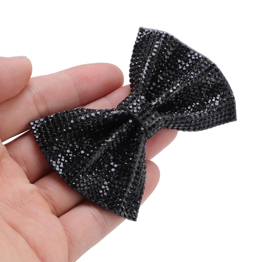 Rhinestone Bow Iron Patch Delicate Retro Bow Decor for Clothing Bag Jacket Shoes