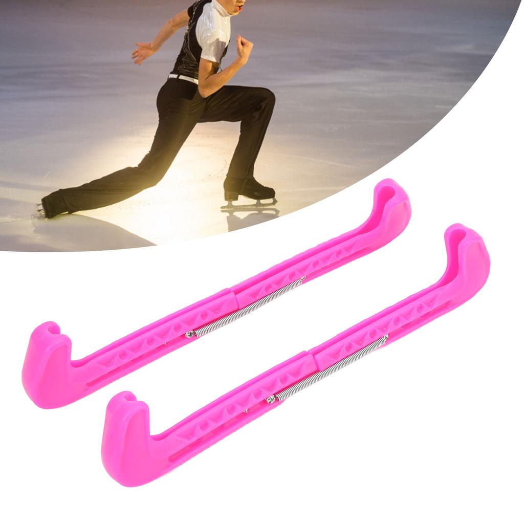 1 Pair Ice Skate Blade Covers   Skating Blade Guards   Plastic Blade Protector