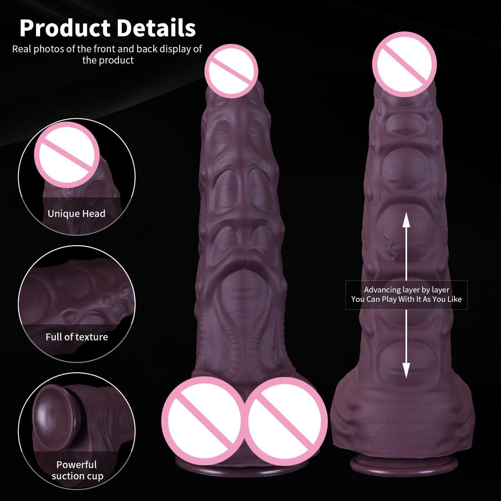 Extra-Large Silicone Seahorse Anal Plug - Unisex Expansion Masturbator