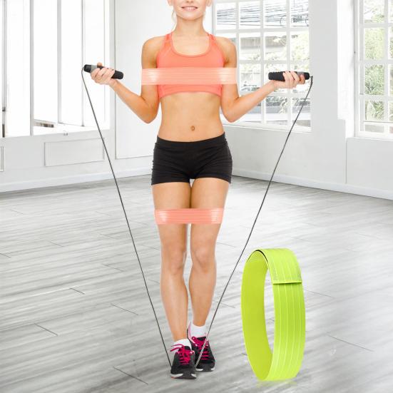 60/90CM Skipping Posture Corrector Band Adjustable Anti-Slip Silicone Posture Correction Belt Beginner Rope Jumping Training Arm Fixing Strap