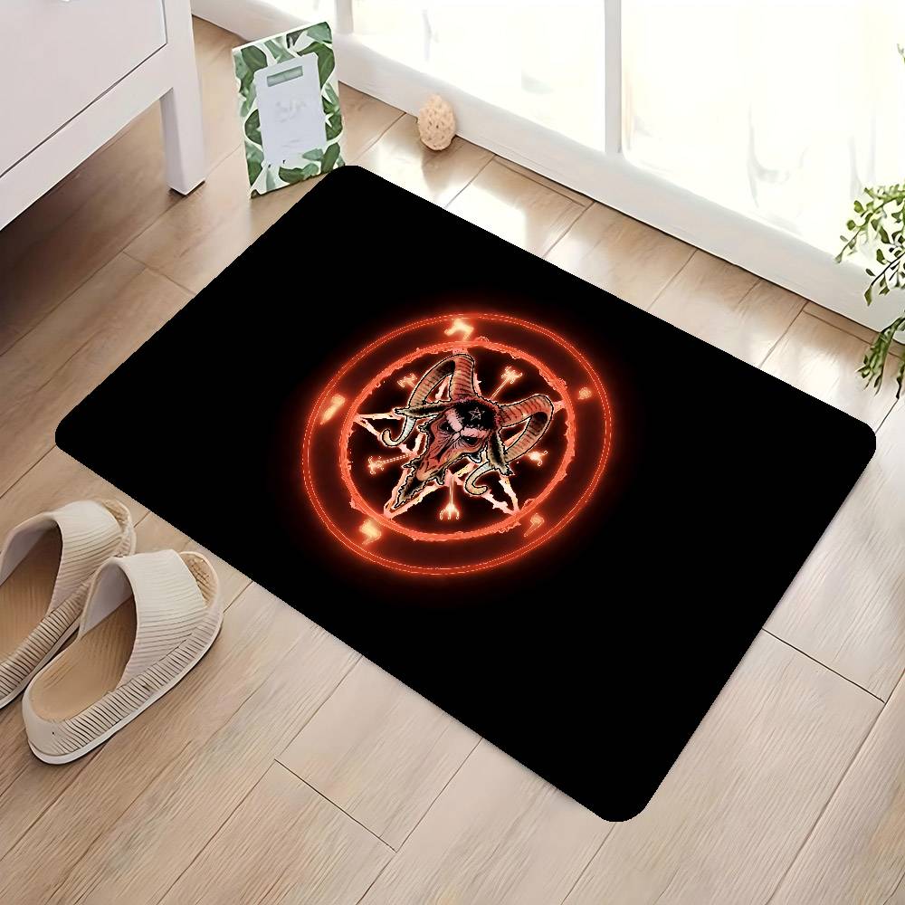 Baphomet Leviathan Entrance Door Mat Nordic Style Home Doormat Bathroom-Toilet Mats Bedroom Hotel Decor Mat