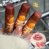 Set ruj colorat Cappuvini Om de turtă dulce - Îngrijire hidratantă a buzelor care reduce ridurile buzelor, Cosmetice colorate transfrontaliere.
