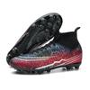 2025 football shoes men's high-top foreign trade TEMU long nails short nails artificial earth shoes sports shoes men's 2025