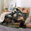 Warhammer 40K Theme Printed Blanket,Perfect for Couch, Bed, Travel & Outdoor Use | Machine Washable, Cozy & Durable.