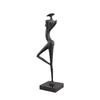 Cast Iron Figure Abstract People Sculpture Modern Art
