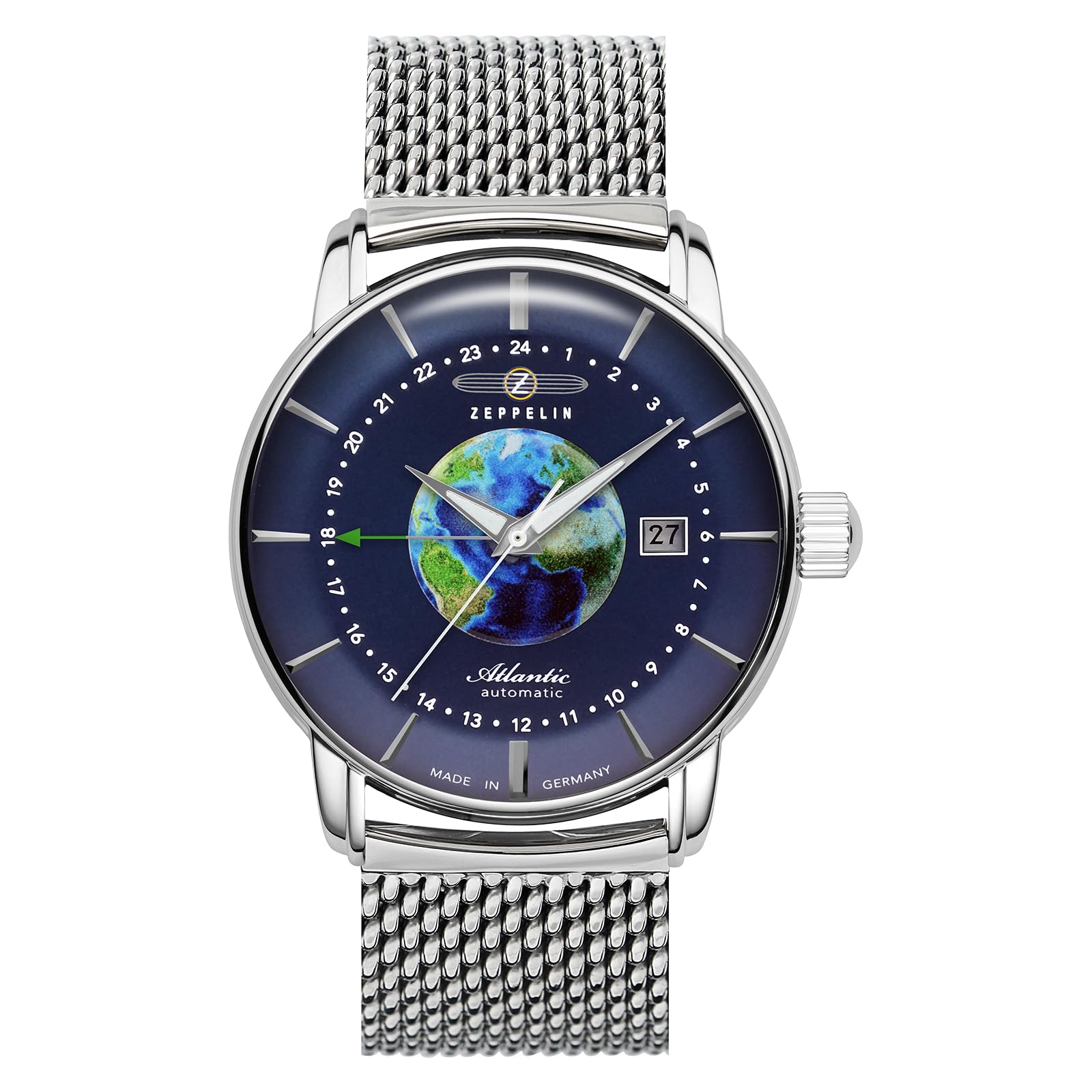 

Casual Watch Atlantic Silver [Zeppelin] 8468-M3 Men s [Item]