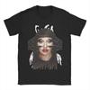 T-Shirt Vintage Ritratto a Pennellate Lady Gaga | T-shirt Streetwear Pop Music