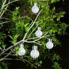 1pc LED Outdoor Solar Lights Garden Light Chandelier Hanging Lamp Waterpoof Hollow Garden Decoration Flame Lamp Solar Lantern Or