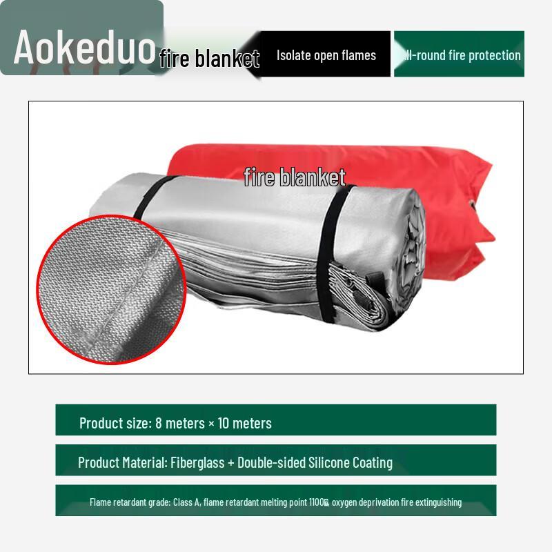 

Fiberglass Car Fire Blanket