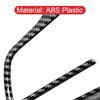 For Toyota Highlander XU70 Kluger     2024 Hybrid ABS Car Steering Wheel Panel Switch Button Cover Trim Stickers