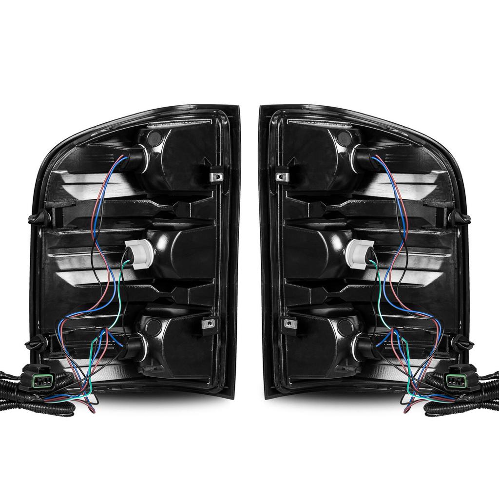 Ansamblu Stopuri Auto Stopuri Spate Semnal Lămpi Frână Potrivite pentru 2007-2013 Chevy Silverado 1500 2500 3500