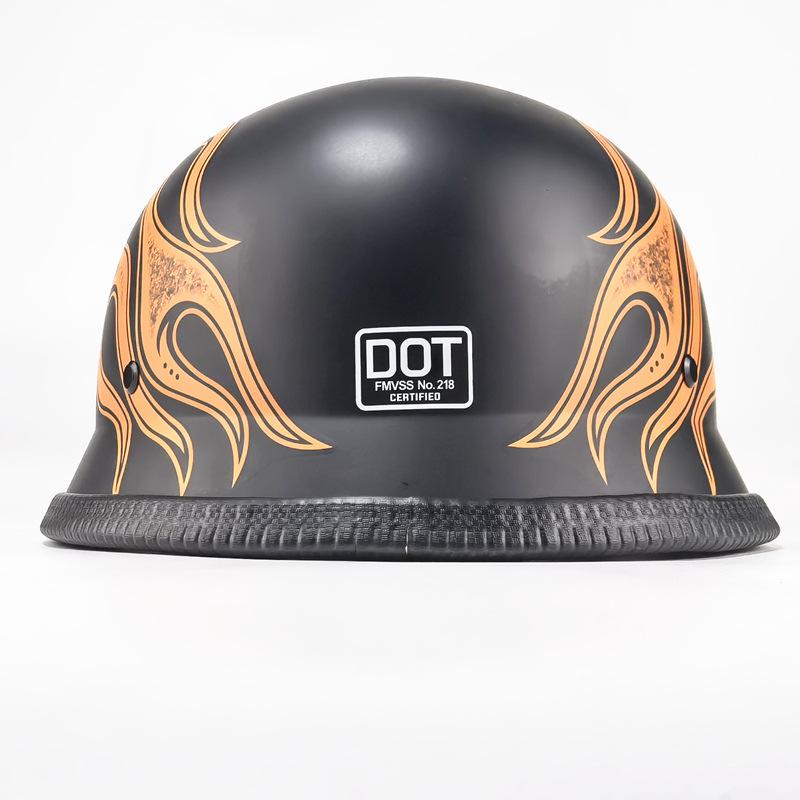 Retro Lightweight Motorcycle Half Helmet for Men and Women