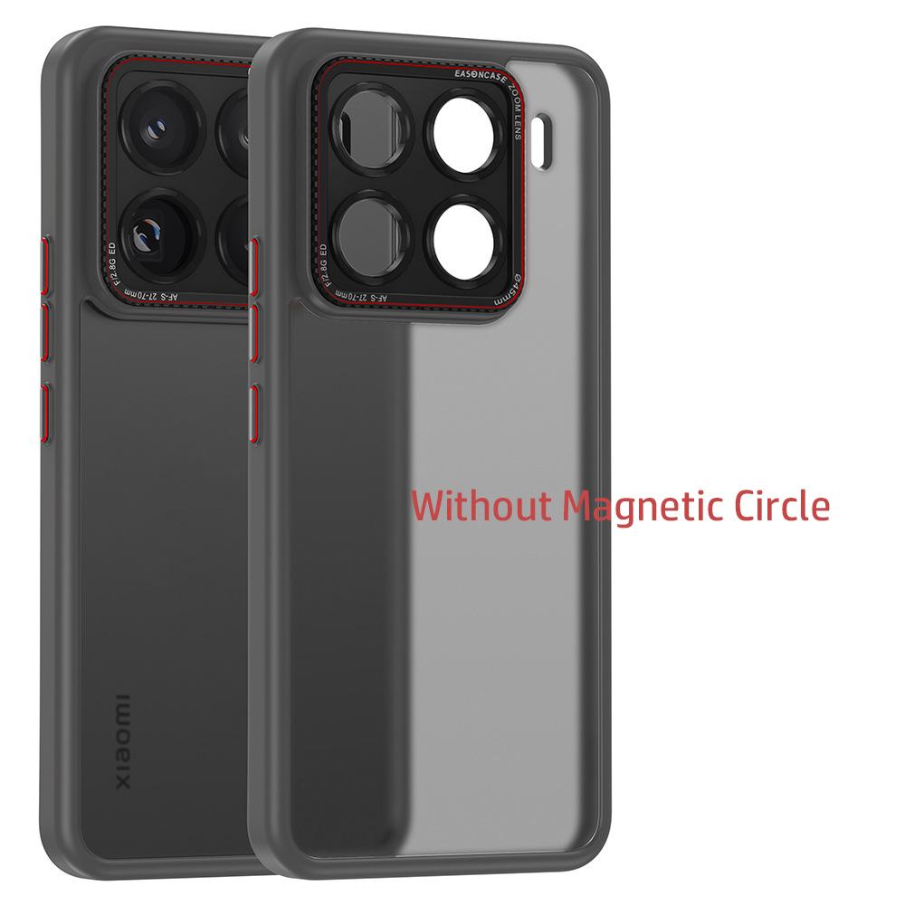For Xiaomi 14 15 Pro Ultra Case Magsafe Wireless Charging Frosted Anti-Fingerprint Matte Skin Friendly Phone Grip Case Cover