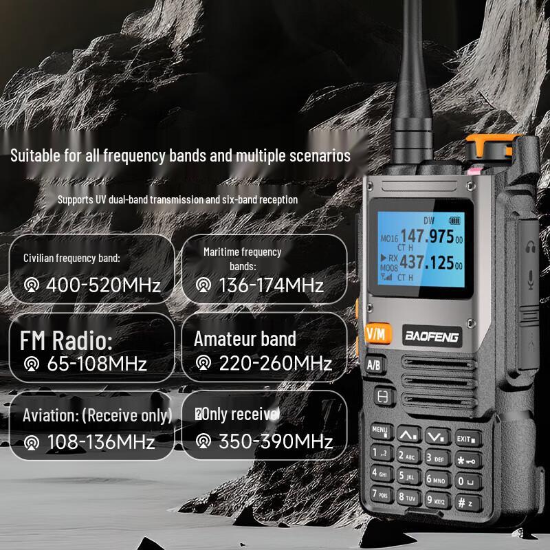 Baofeng UV-K61 Multi-band Handheld Walkie-Talkie (CN Version)