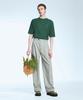 Sekeonmonollogeu Keyhole Round Short Sleeve Summer Knit Jade Green Sekt006J.Green