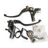 7/8" 22mm Motorcycle Cable Clutch Lever Handlebar CNC Aluminum Alloy Collapsible 90° Hand Bar For Surron Yamaha Keeway Honda