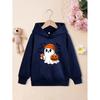 Halloween Girls' Casual Long-Sleeve Hoodie, Autumn And Winter Sports Top for Girls Outdoor Hoodie