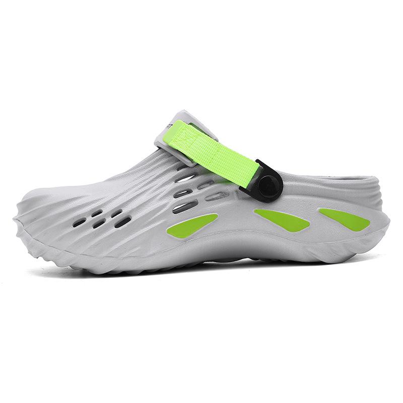 

Directly from the manufacturer, summer EVA hole shoes are breathable, lightweight, non-slip, deodorant, wear-resistant and comfortable family outdoor 40 серый