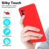 For Motorola Moto G82 5G/G52 4G/Moto G71s 5G Rubberized 2.2mm Thickness Phone Case Fiber Lining Cushion Soft TPU Back Cover