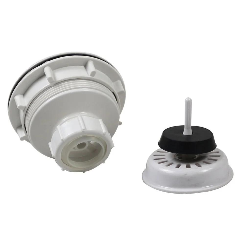 Kitchen Sink Basket Strainer 114mm Diameter For 88-95mm Hole With Double Sealing Rings And Quick-Drain Design