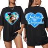 Sabrina Carpenter Tour 2025 Grafik T-Shirt Kurz Süß Hohe Qualität Retro T-Shirt Unisex Unisex Mode Übergroße Baumwoll-T-Shirts