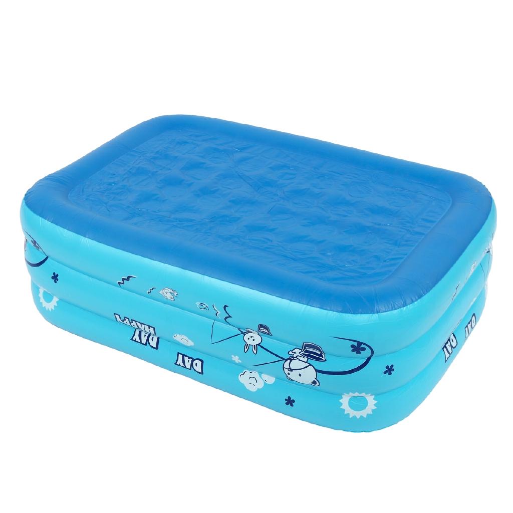120/130/150cm Baby Home Use Paddling Pool Inflatable Swimming Pool Freeshipping Kids Inflatable Pool Blue Children Bathing Tub
